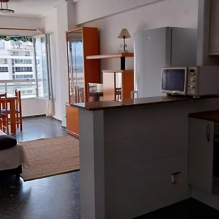Apartamento Pequeno Frente Al Mar Con Piscina Cullera Exterior photo